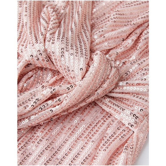 Plus Luxe Sequin Party Holiday Evening Formal Dress - Picture 12 of 12